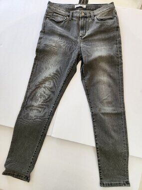 Banana Republic High waist Skinny Ankle Gray Size 28